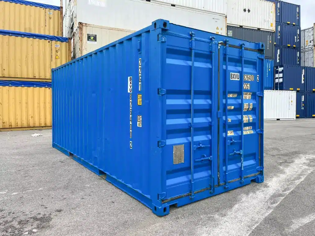 afbeelding van Droge container 20 voet – Maritiem