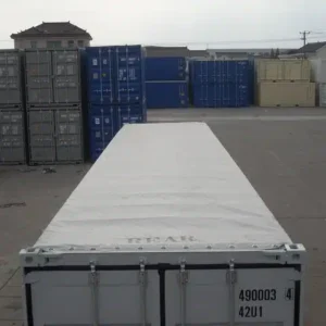 afbeelding van 40ft open top zeecontainer