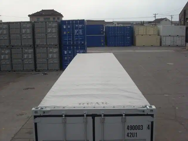 afbeelding van 40ft open top zeecontainer