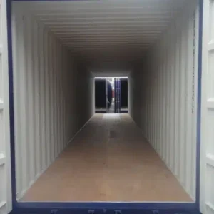 afbeelding van Standaard container 40 voet droge hoge kubus dubbele deuren